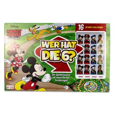 Mickey Maus Spiel "Wer hat die 6?" - Disney