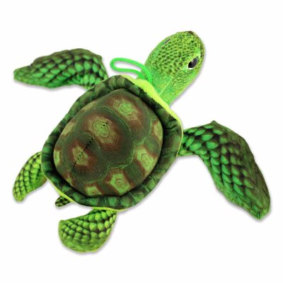 Grüne Schildkröte Kuscheltier - ca. 25 cm