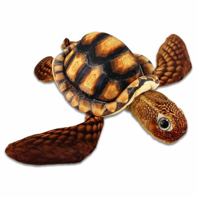 Stofftier Schildkröte braun - ca. 36 cm