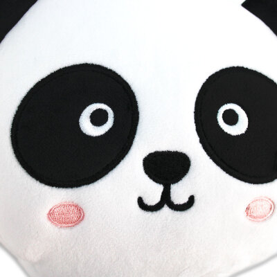 Schlafmaske Panda mit Reisekissen - ca. 16 cm