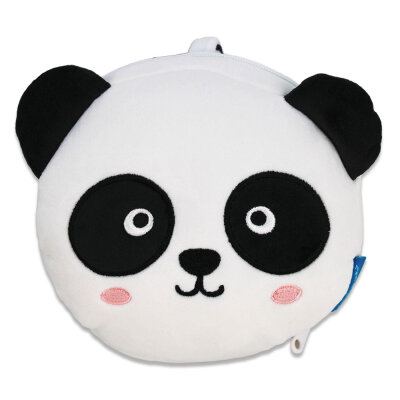 Schlafmaske Panda mit Reisekissen - ca. 16 cm