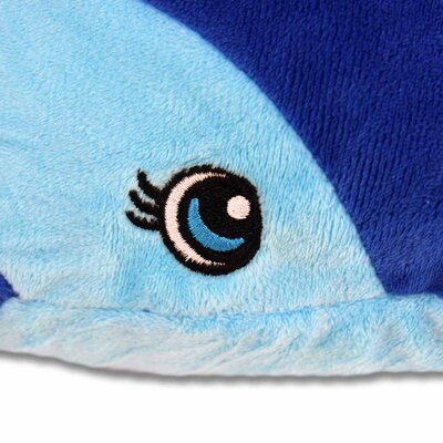 Delfin Plüsch blau mit Schlaufe - ca. 50 cm