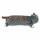 Plüsch Schlüsselanhänger Katze dunkelgrau - ca. 20 cm