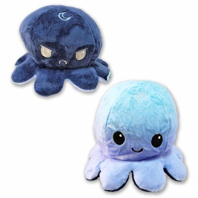 Wende Oktopus blau "Teeturtle" Mond & Sonne...