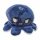 Wende Oktopus blau "Teeturtle" Mond & Sonne - ca. 14 cm