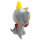 Disney Dumbo Plüschtier mit großem Kopf & Sound - ca. 27 cm