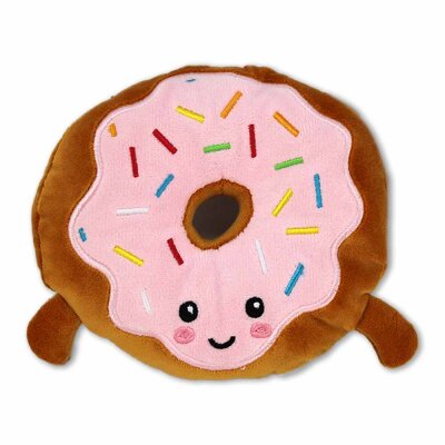 Plüsch Donut mit Gesicht - ca. 16 cm