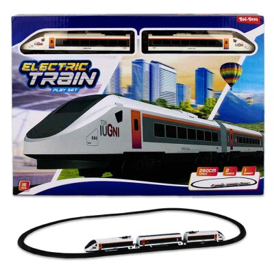 Zug Spielzeug Elektrisch mit Schienen - ca. 260 cm