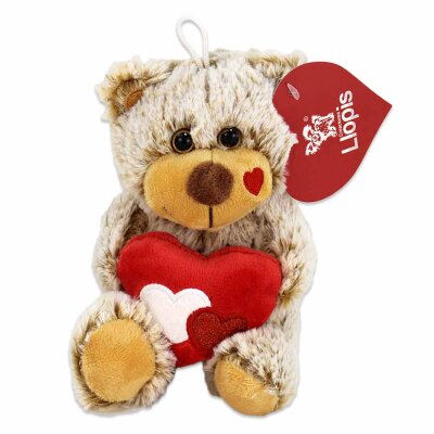 Kleiner Teddybär mit Herz 18 cm