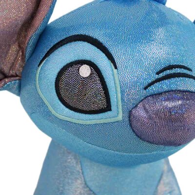 Glitzer Stitch Kuscheltier Disney - ca. 36 cm