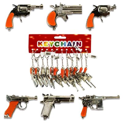 Schlüsselanhänger Pistole - ca. 16 cm