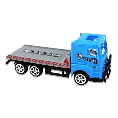 Spielzeug Truck mit Helikopter und Trailer - ca. 19 cm