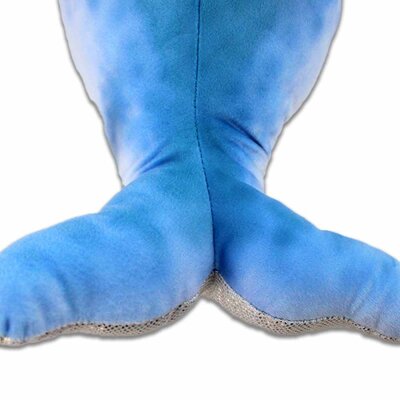 Kuscheltier blauer Delfin - ca. 30 cm