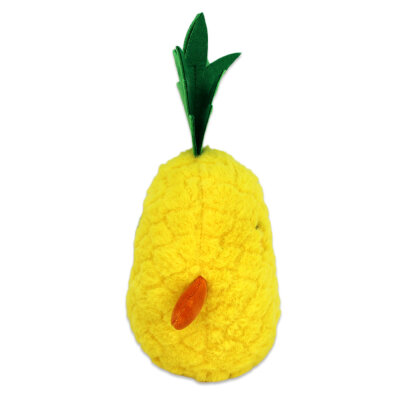 Stoff Ananas mit Gesicht "Foodies" - ca. 16 cm