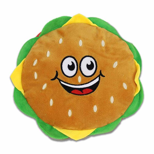 Burger Kuscheltier mit Gesicht - ca. 22 cm