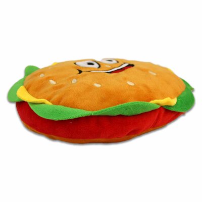 Burger Kuscheltier mit Gesicht - ca. 22 cm