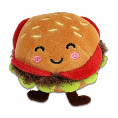 Burger Stofftier Bagclip "Fast Foodies" - ca....