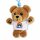 Teddy 10 cm mit Bagclip und Shirt