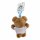 Teddy 10 cm mit Bagclip und Shirt