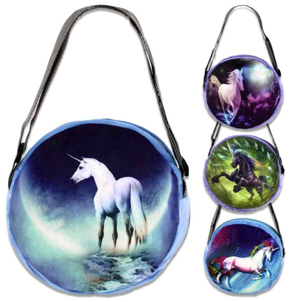 Bauchtasche Einhorn Motiv "Fantasy" - ca. 25 cm