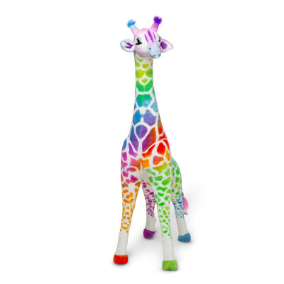 Plüsch Giraffe groß 150 cm "Rainbow"