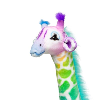 Plüsch Giraffe groß 150 cm "Rainbow"