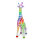 Plüsch Giraffe groß 150 cm "Rainbow"