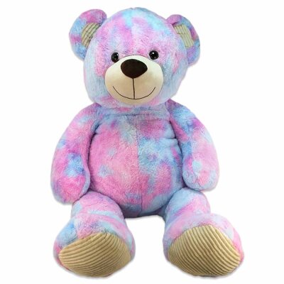 Teddy XXL Lila Muster - ca. 130 cm