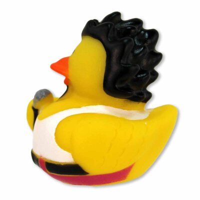 Rockstar Badeente - ca. 5 cm