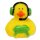 Gaming Ente Quietscheente - ca. 5 cm