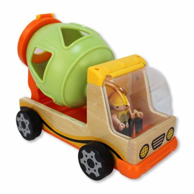 Spielzeug Auto Baby Holz mit Form Sortierer - ca. 28 cm