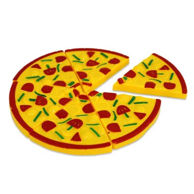 144x Pizza Set Spielzeug mit Accessoires im Umkarton