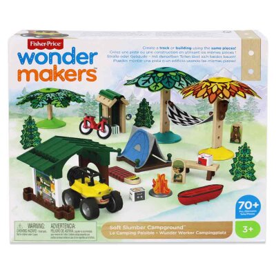 Fisher Price Wonder Makers Holzsteine "Camping"