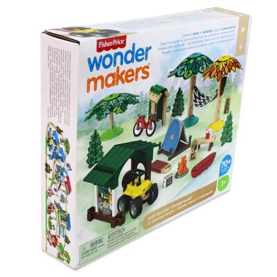 Fisher Price Wonder Makers Holzsteine "Camping"