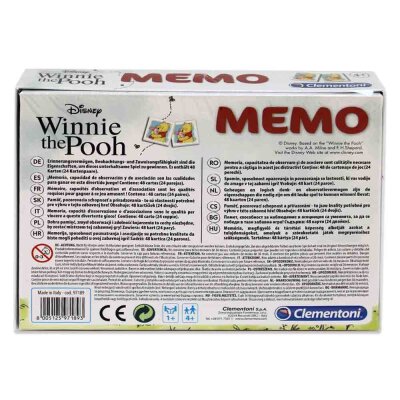 Clementoni Memo Winnie Pooh von Disney