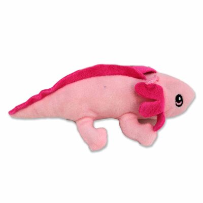 Mini Axolotl Kuscheltier liegend - ca. 19 cm