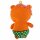 Piraten Teddy orange - ca. 20 cm