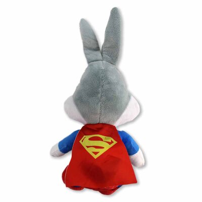 Bugs Bunny Superman Kostüm Plüschtier - ca. 22 cm