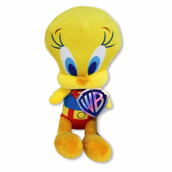 Tweety Plüsch im Superman Kostüm - ca. 22 cm