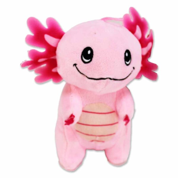 Rosa Axolotl Kuscheltier - ca. 18 cm