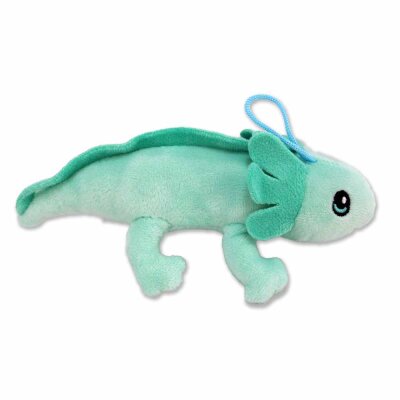 Axolotl Plüschtier klein in grün - ca. 19 cm