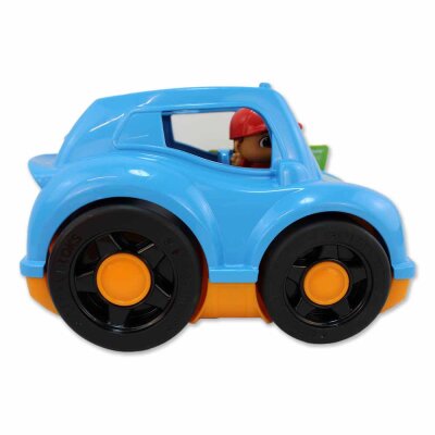 Mega Bloks Auto mit Figur "Ricky Race Car" - ca. 24 cm