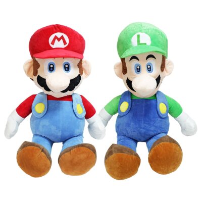 Mario & Luigi Kuscheltier Set groß - ca. 90 cm - XXL