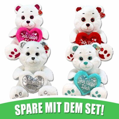 Ich liebe dich Teddy sitzend - ca. 60 cm