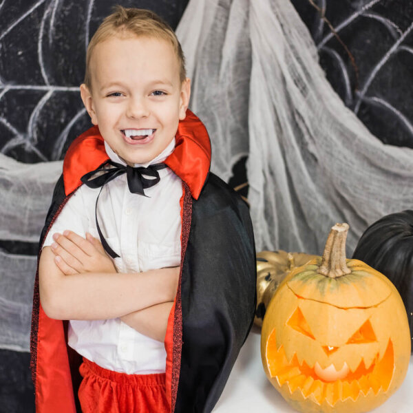 Vampirzähne Kinder Gebiss für Halloween günstig kaufen, 0,49 €
