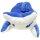 Plüschtier Delfin blau mit Schlaufe - ca. 18 cm