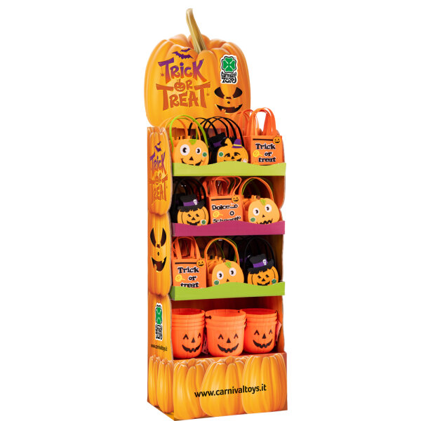 Halloween Tasche Kinder & Eimer für Süßigkeiten