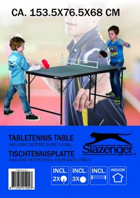 Slazenger-Tischtennis-Platte-Junior