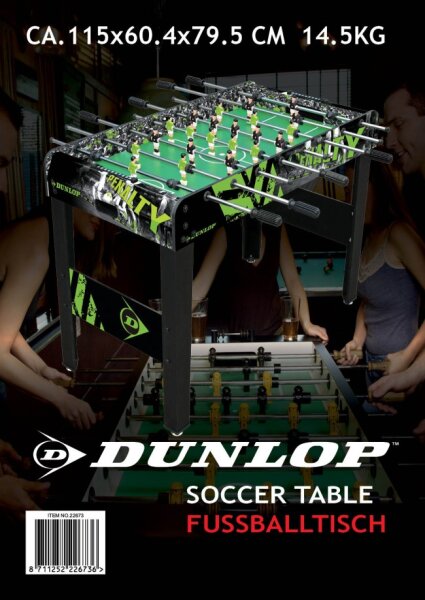 Dunlop-Kicker-Fu&szlig;ball-Tisch, &quot;penalty&quot;