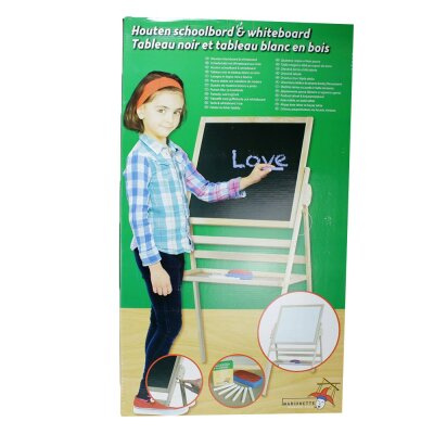 Standtafel Kinder mit Whiteboard aus Holz - ca. 110 cm